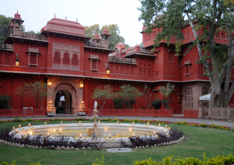 Hotel Gajner Palace in Bikaner
