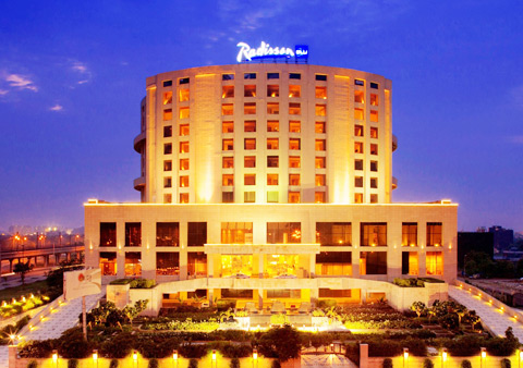 Hotel Radison in Delhi