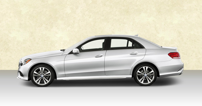 Hire Mercedes Benz E-Class 4+1 Seater from India Rental Cars