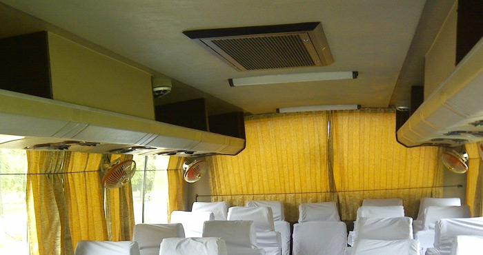 Inner View of TATA LP 42 Semi Large 27+2 Seater