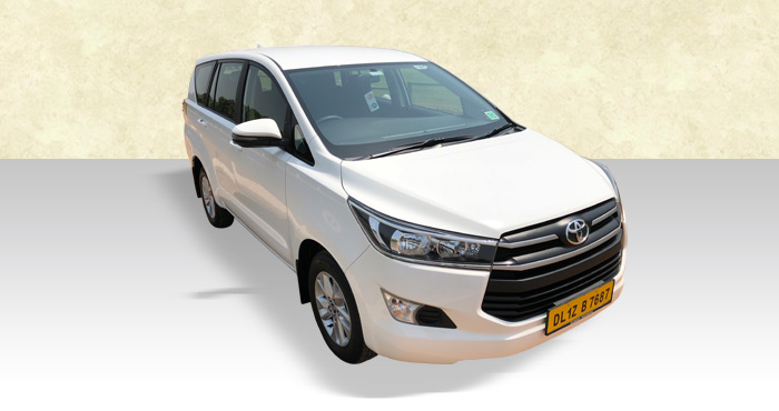 Hire Toyoyta Crista 7+1 Seater from India Rental Cars